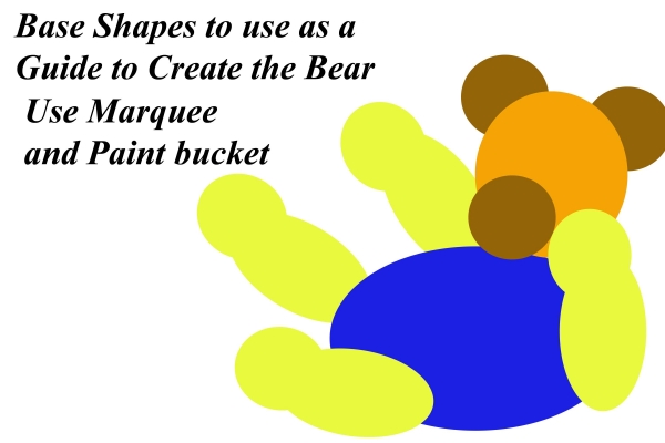 Creation of CROSS EYED BEAR: Step 1